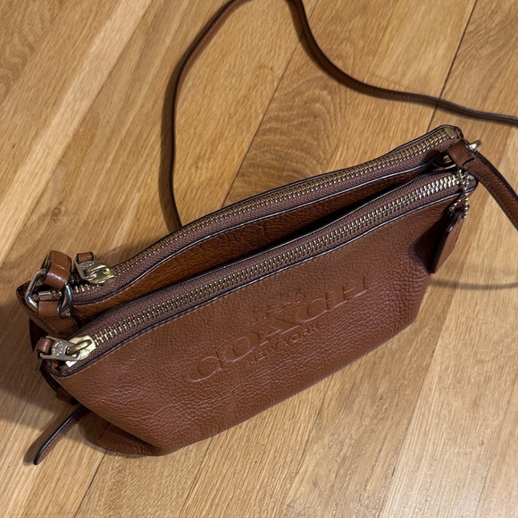 Coach Brown Leather Crossbody - Picture 9 of 10